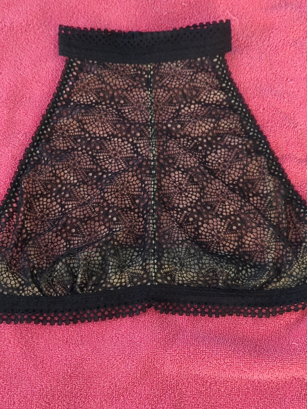 Victoria's Secret High Neck Lace Bralette